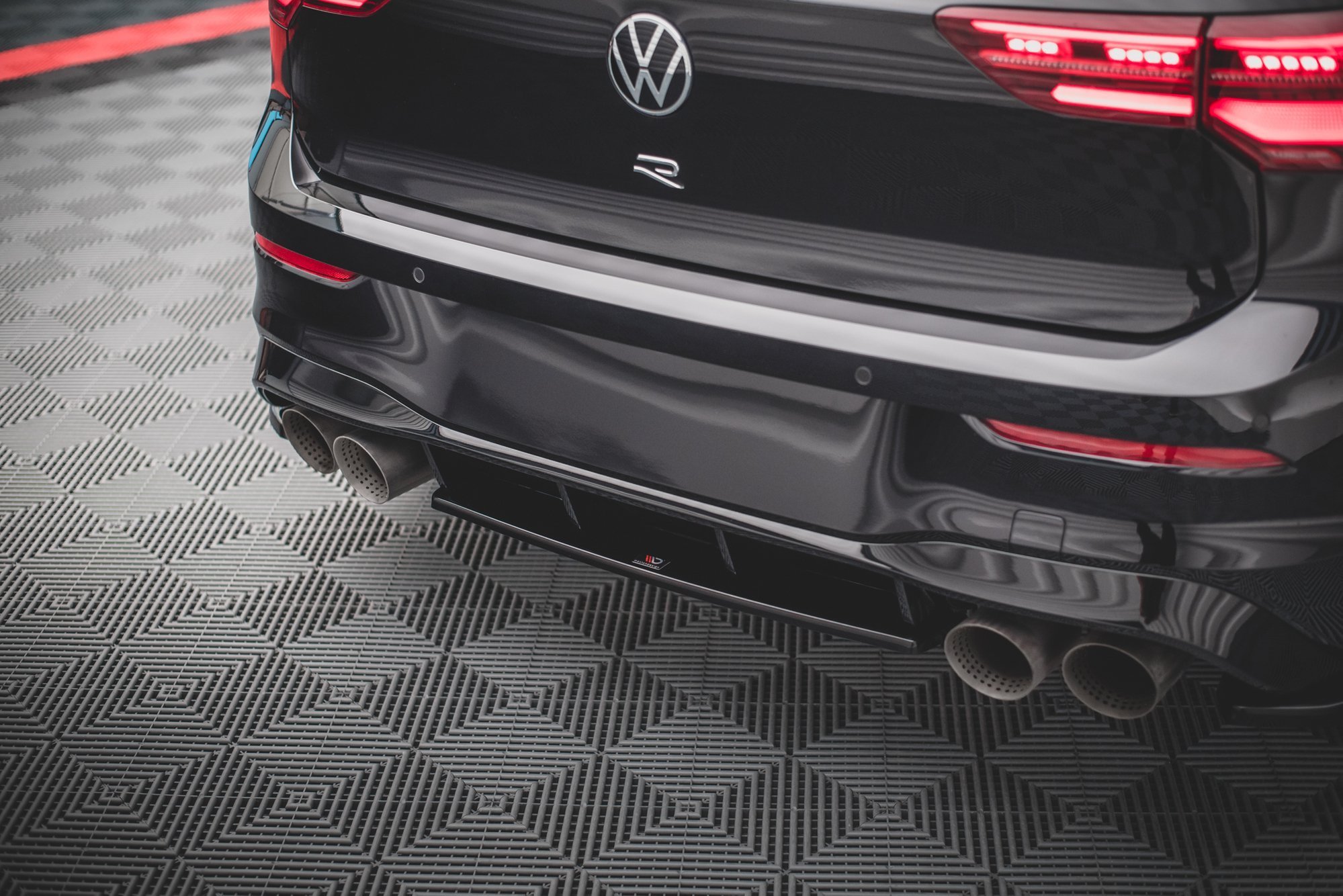 Diffuser Volkswagen Golf R Mk8
