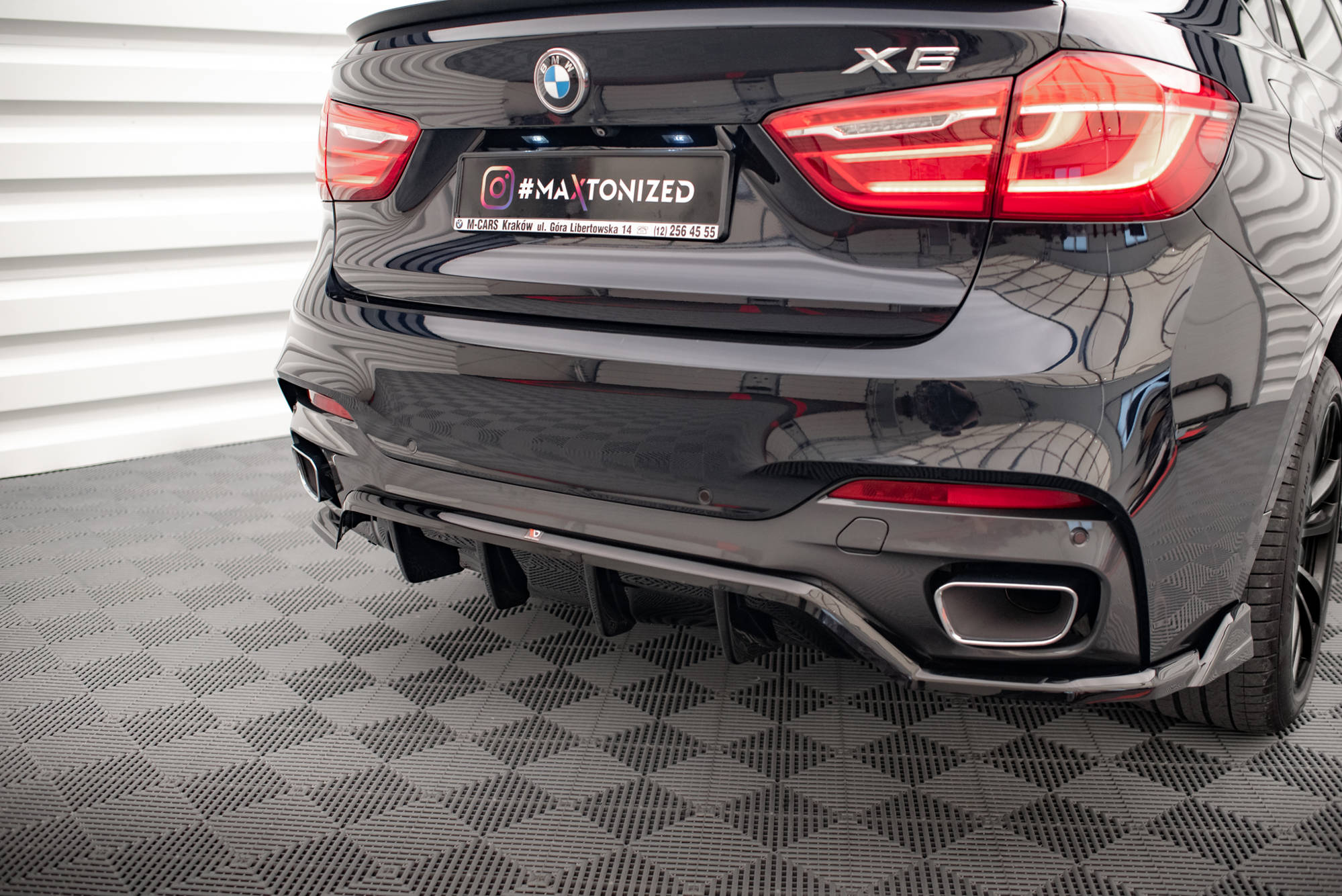 Diffuser BMW X6 M-Pack F16