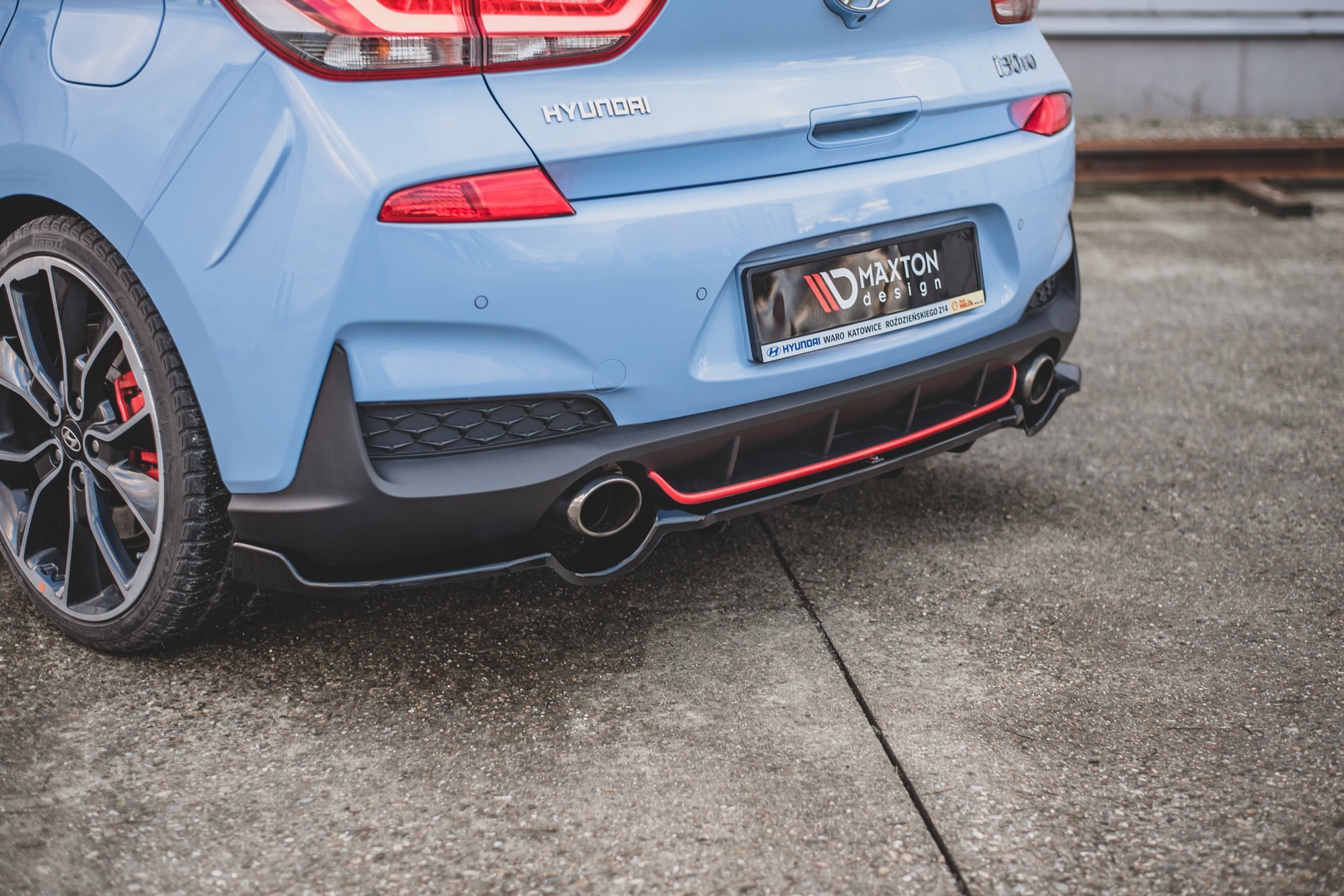 Diffuser Hyundai I30 N Mk3 Hatchback