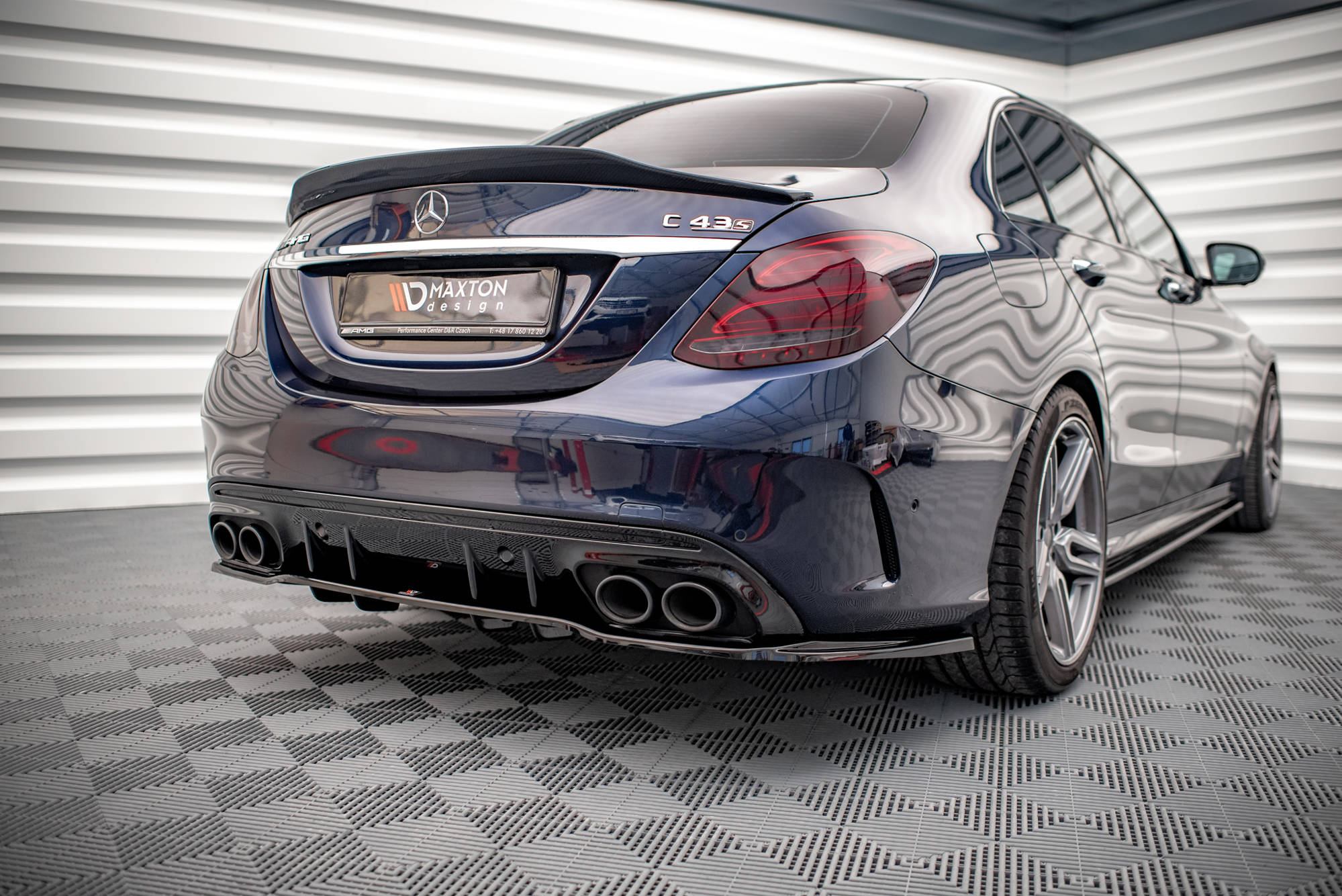 Diffuser Mercedes-AMG C 43 Sedan W205 Facelift