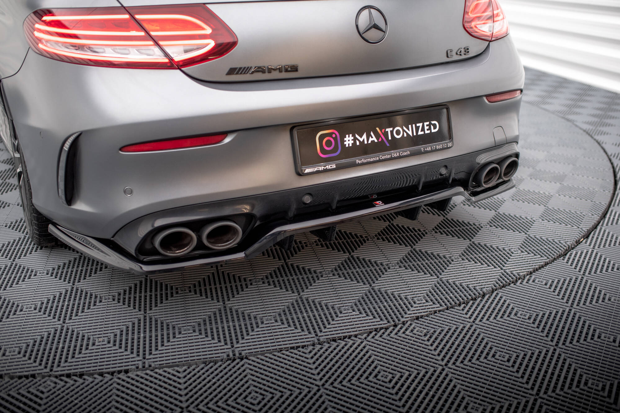Diffuser Mercedes-AMG C43 Coupe / Cabrio C205 Facelift / A205 Facelift