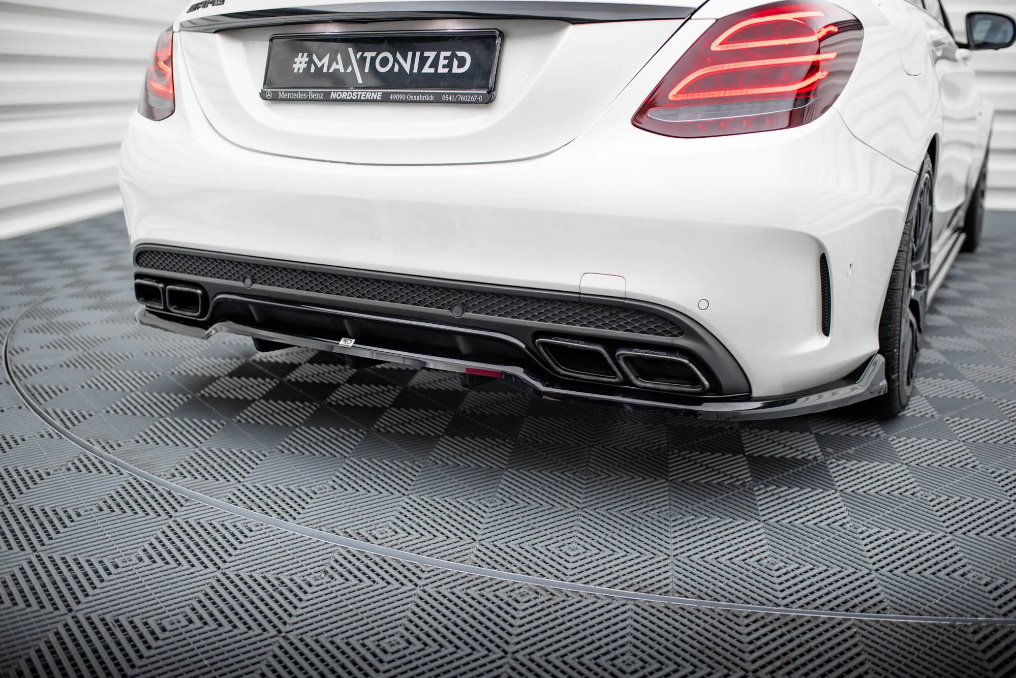Diffuser Mercedes-AMG C63 Sedan / Estate W205 / S205