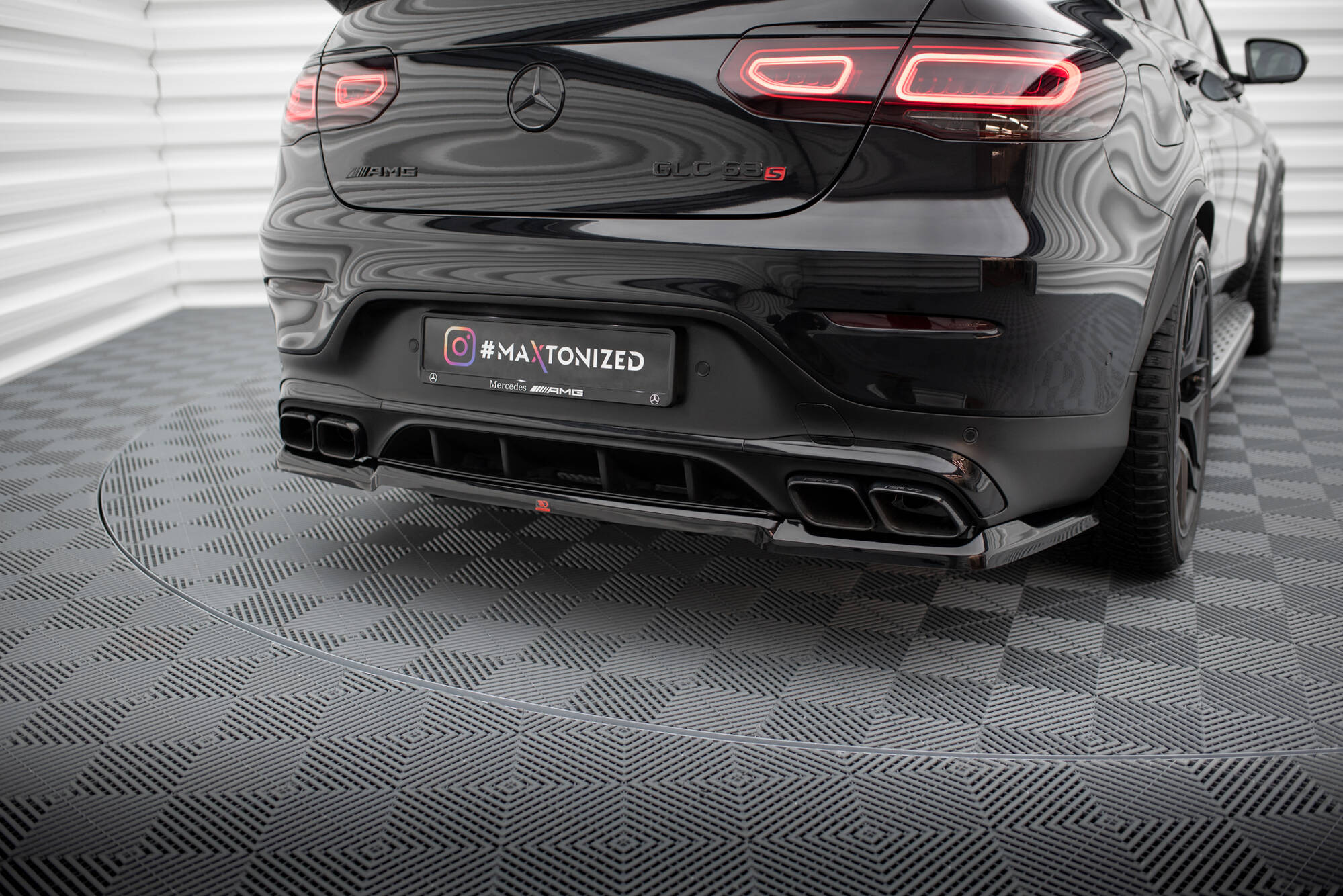 Diffuser Mercedes-AMG GLC 63 Coupe C253 Facelift