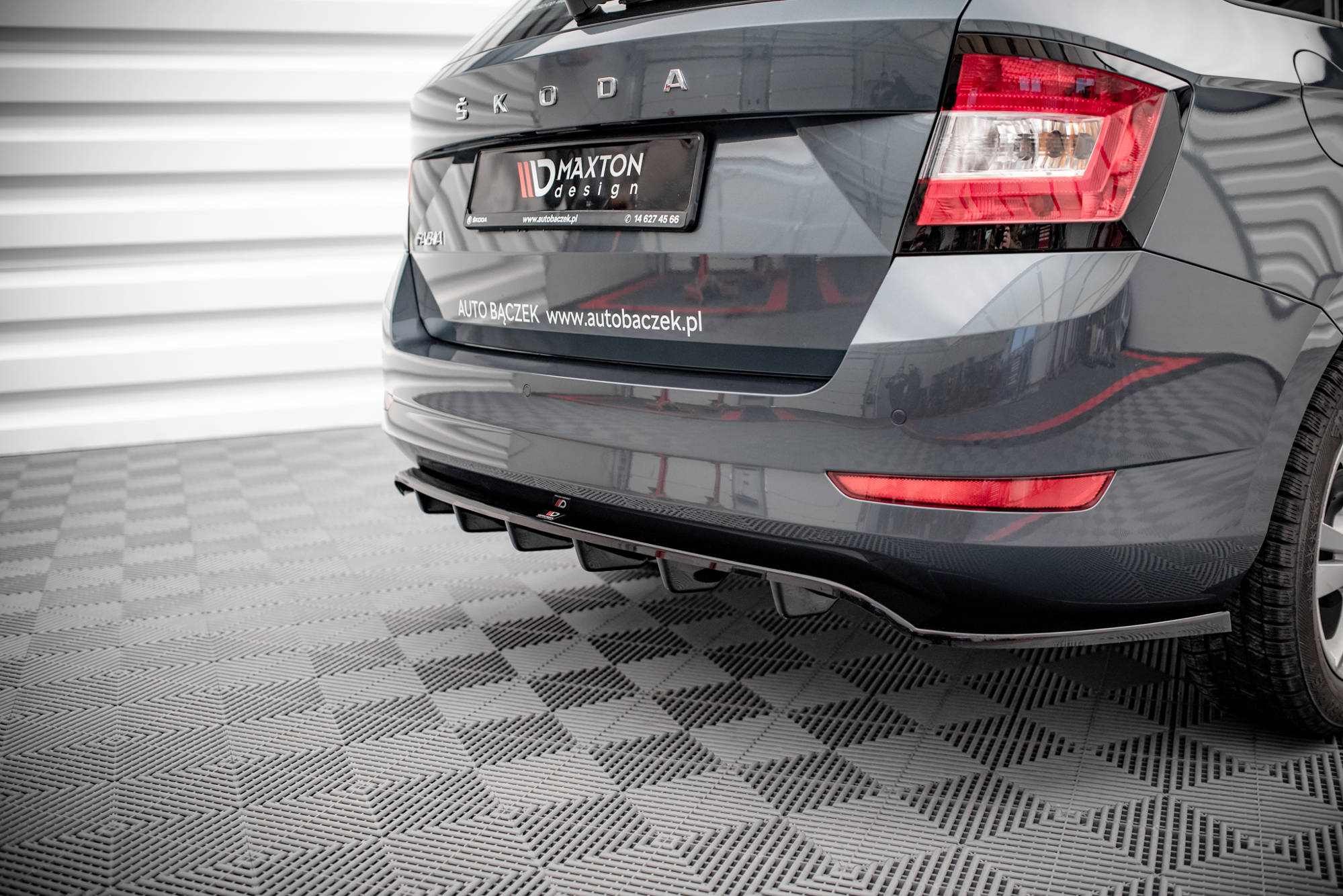 Diffuser Skoda Fabia Combi Mk3 Facelift