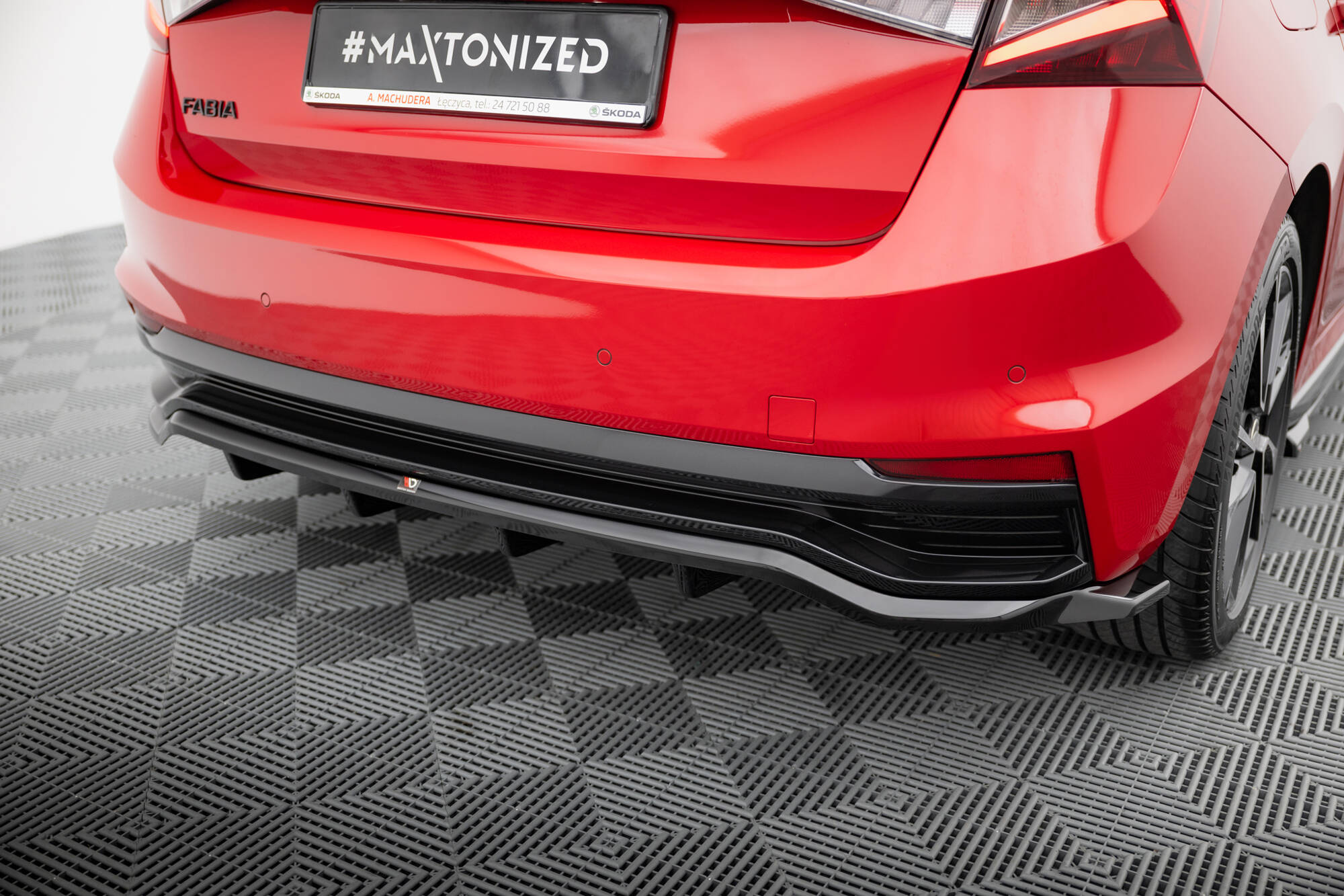 Diffuser Skoda Fabia Monte Carlo Mk4