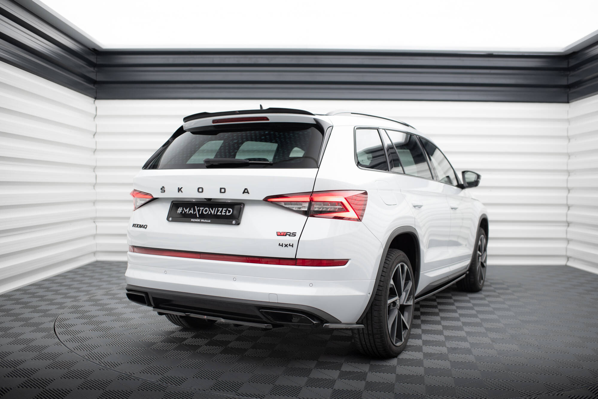 Diffuser Skoda Kodiaq RS Mk1 / Mk1 Facelift