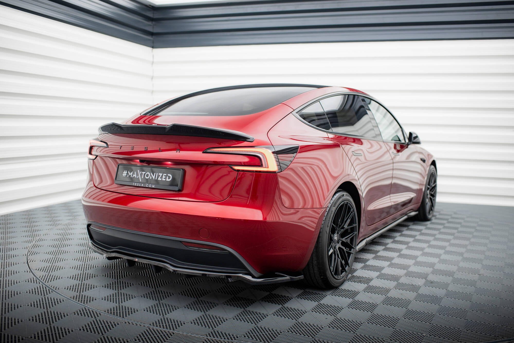 Diffuser V.1 Tesla Model 3 Project Highland(Facelift)