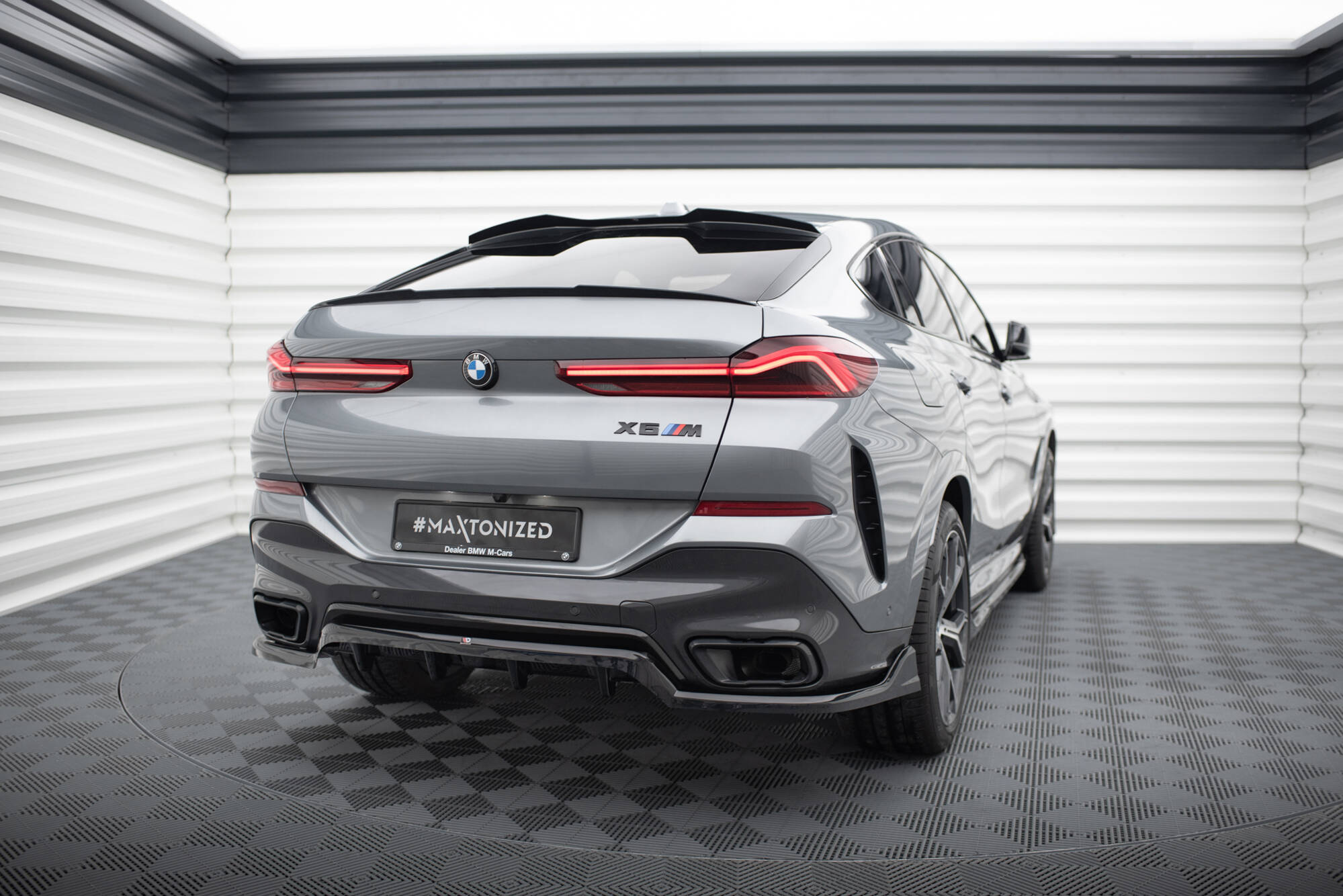 Diffuser V.2 BMW X6 M-Pack G06 Facelift