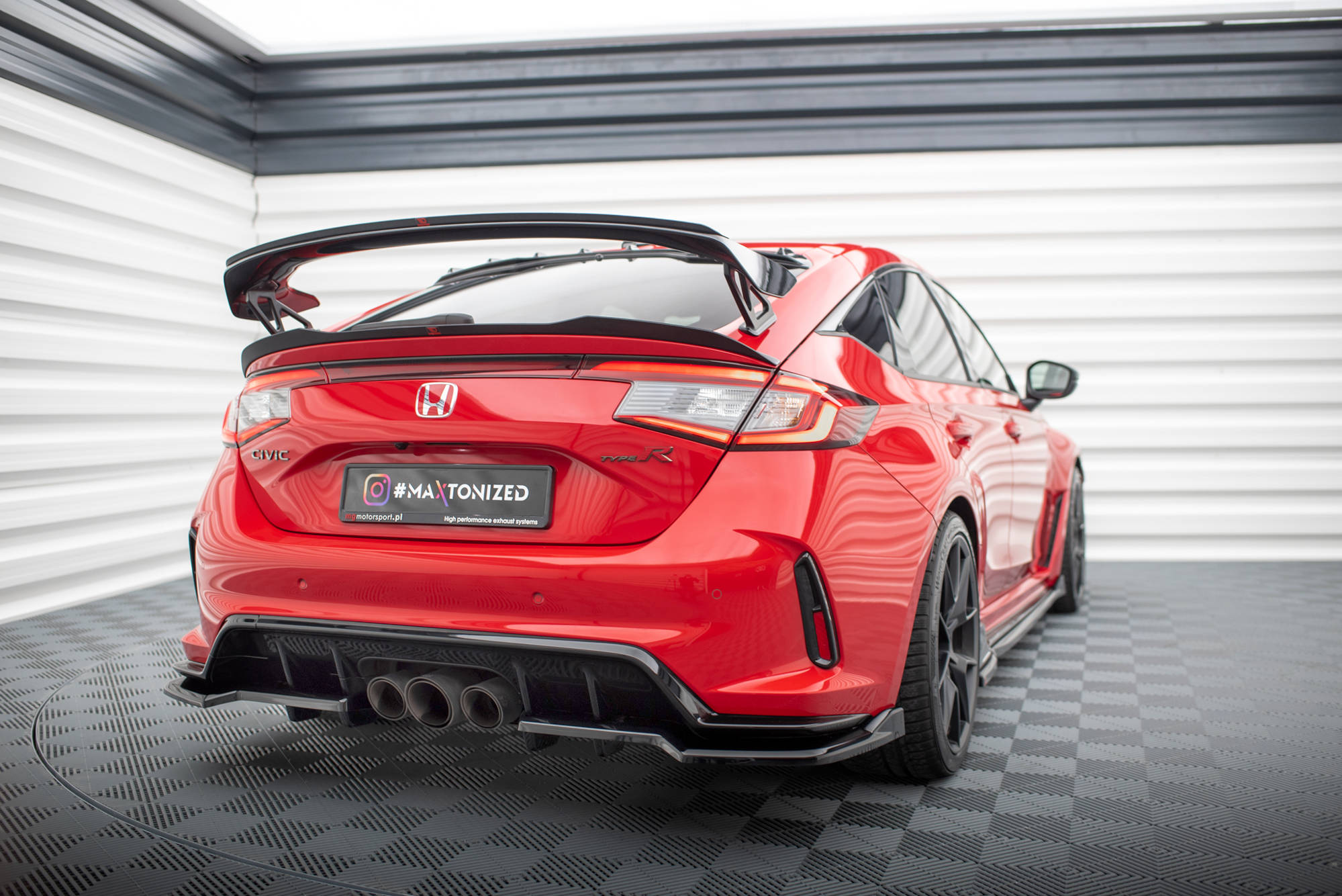 Diffuser V.2 Honda CIVic Type-R Mk 11