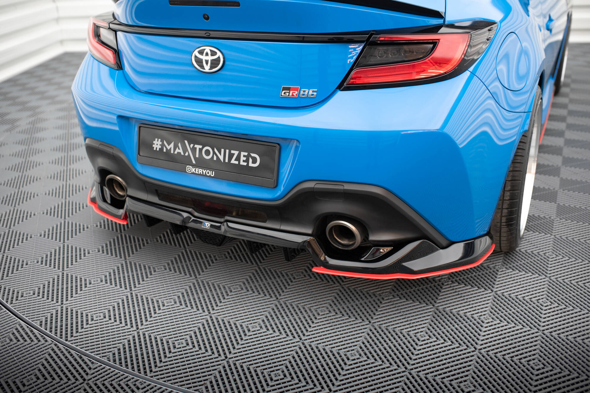 Diffuser V.2 Toyota GR86 Mk1