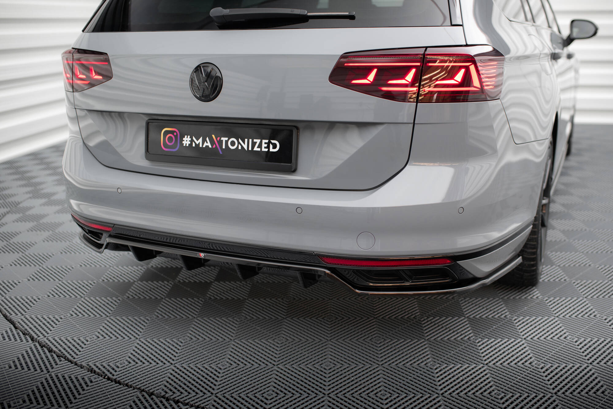 Diffuser Volkswagen Passat R-Line B8 Facelift