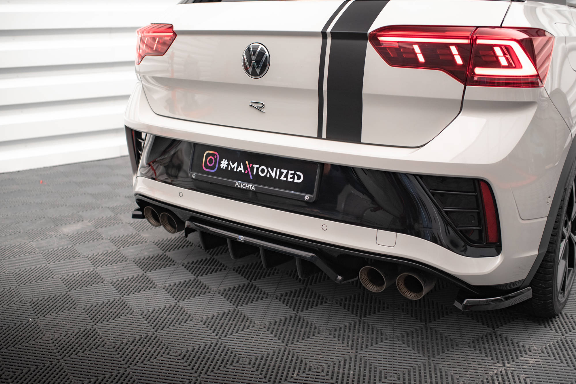 Diffuser Volkswagen T-Roc R / R-Line Mk1 Facelift