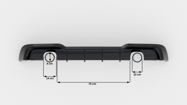 Diffuser Audi A3 S-Line Sportback 8V Facelift