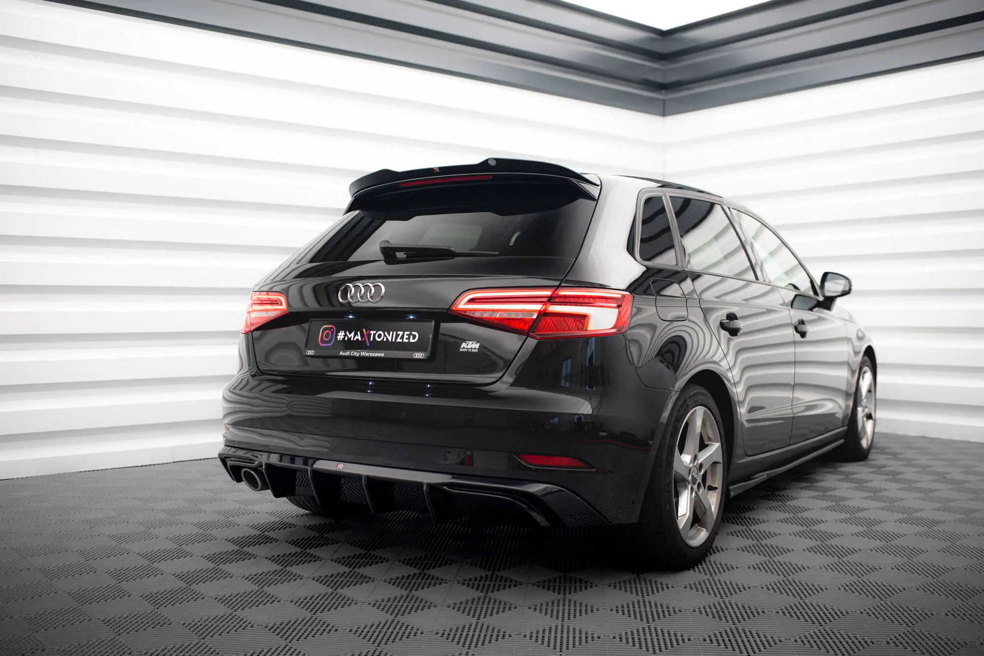 Diffuser Audi A3 Sportback 8V Facelift - Bilde 2