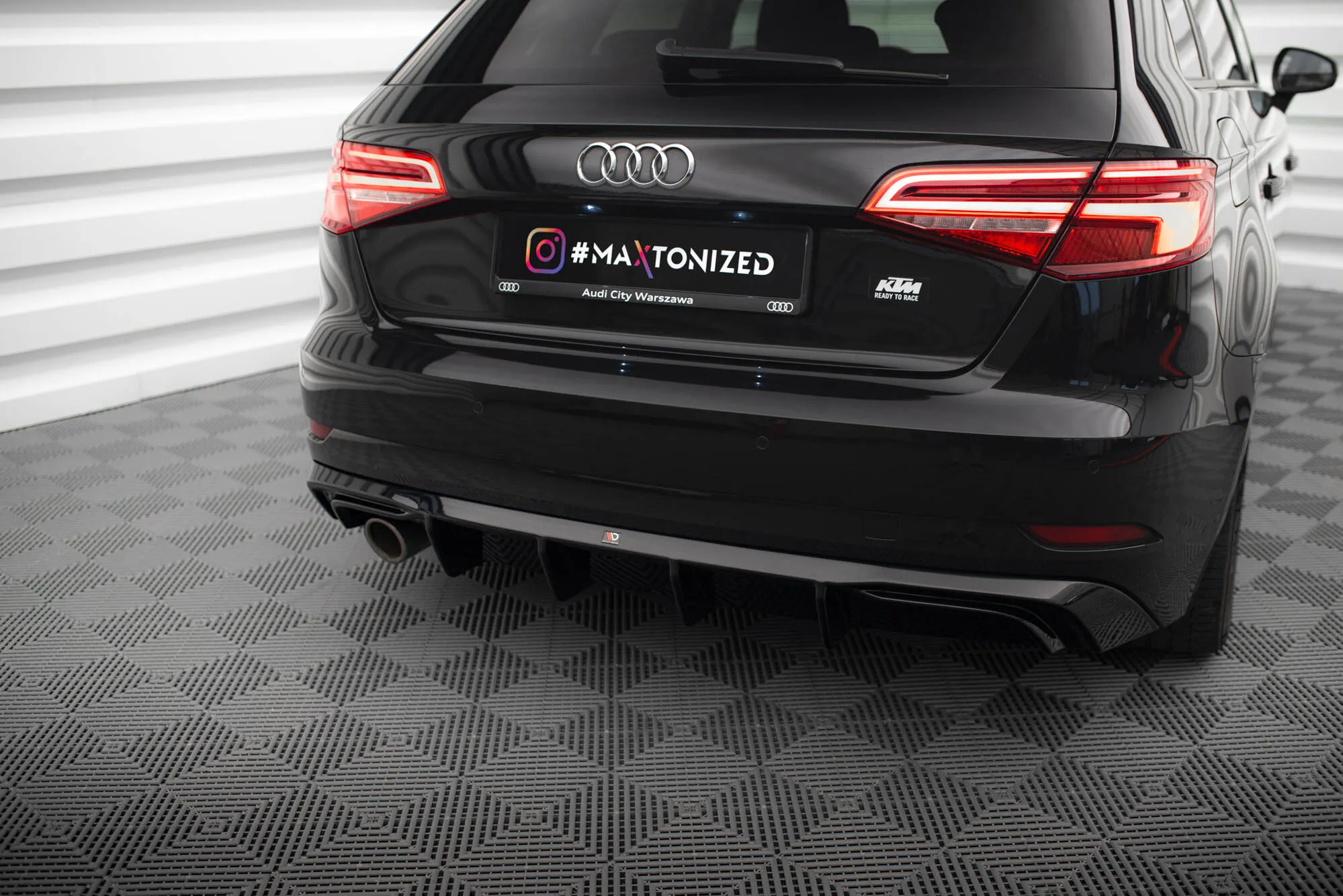 Diffuser Audi A3 Sportback 8V Facelift