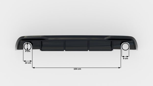 Diffuser Audi A5 8T Facelift