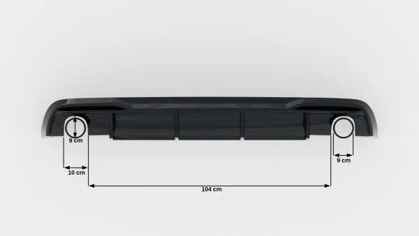 Diffuser Audi A5 8T Facelift