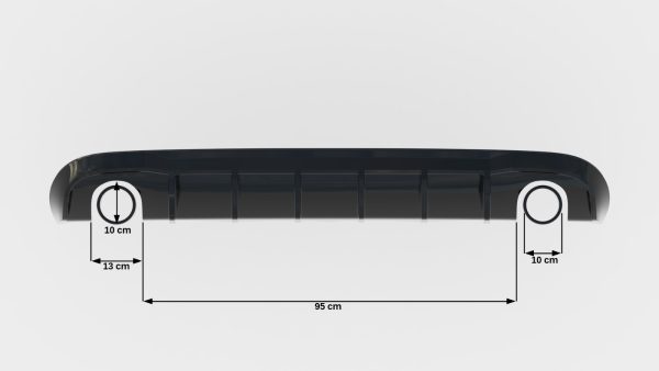 Diffuser Audi A5 S-Line Sportback 8T