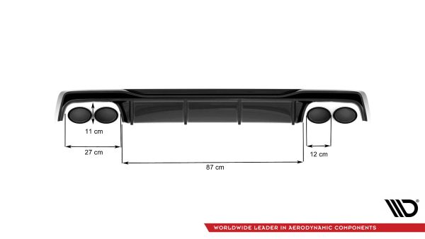 Diffuser Audi A6 S-Line / S6 C8 / C8 Facelift