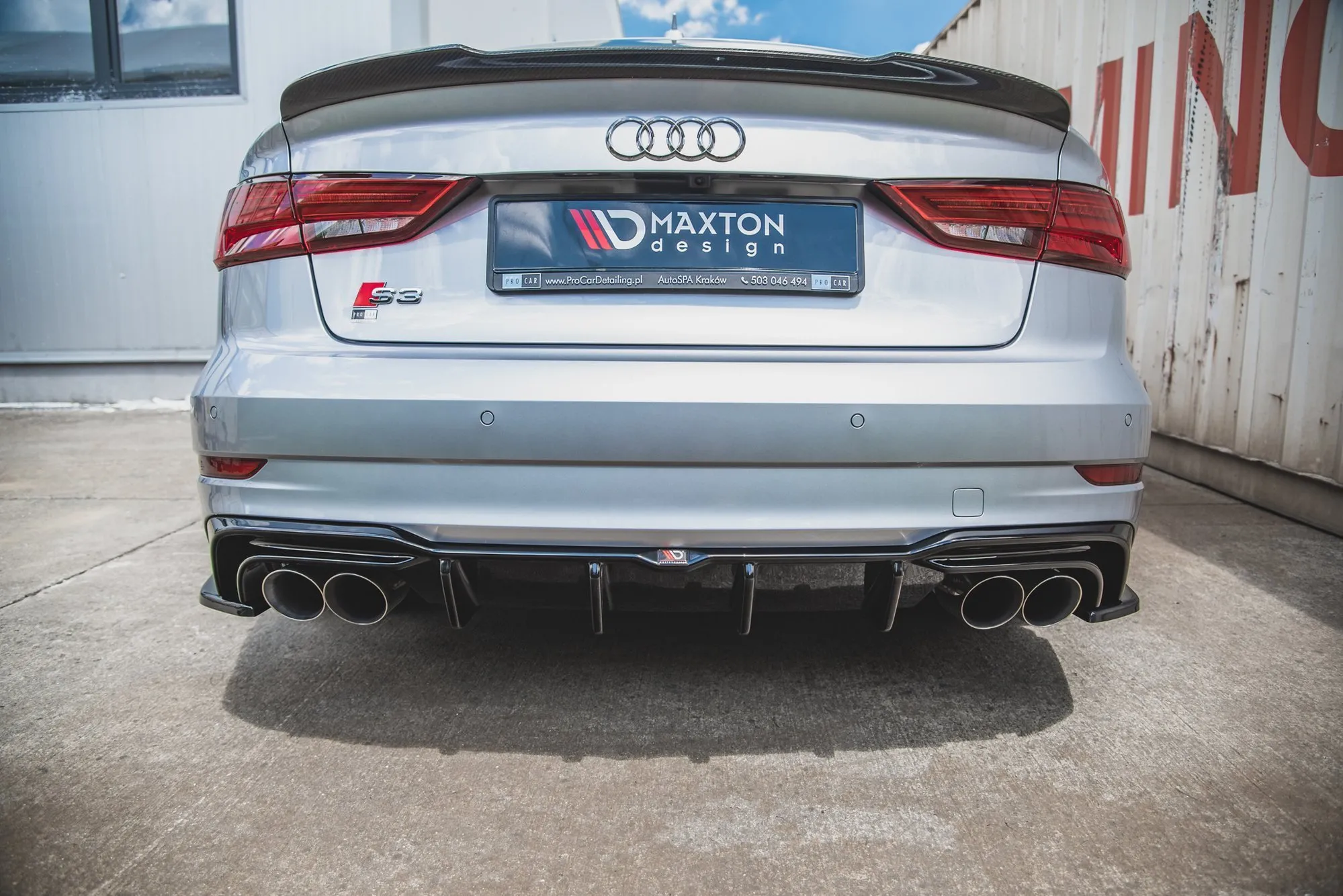 Diffuser Audi S3 Sedan 8V Facelift
