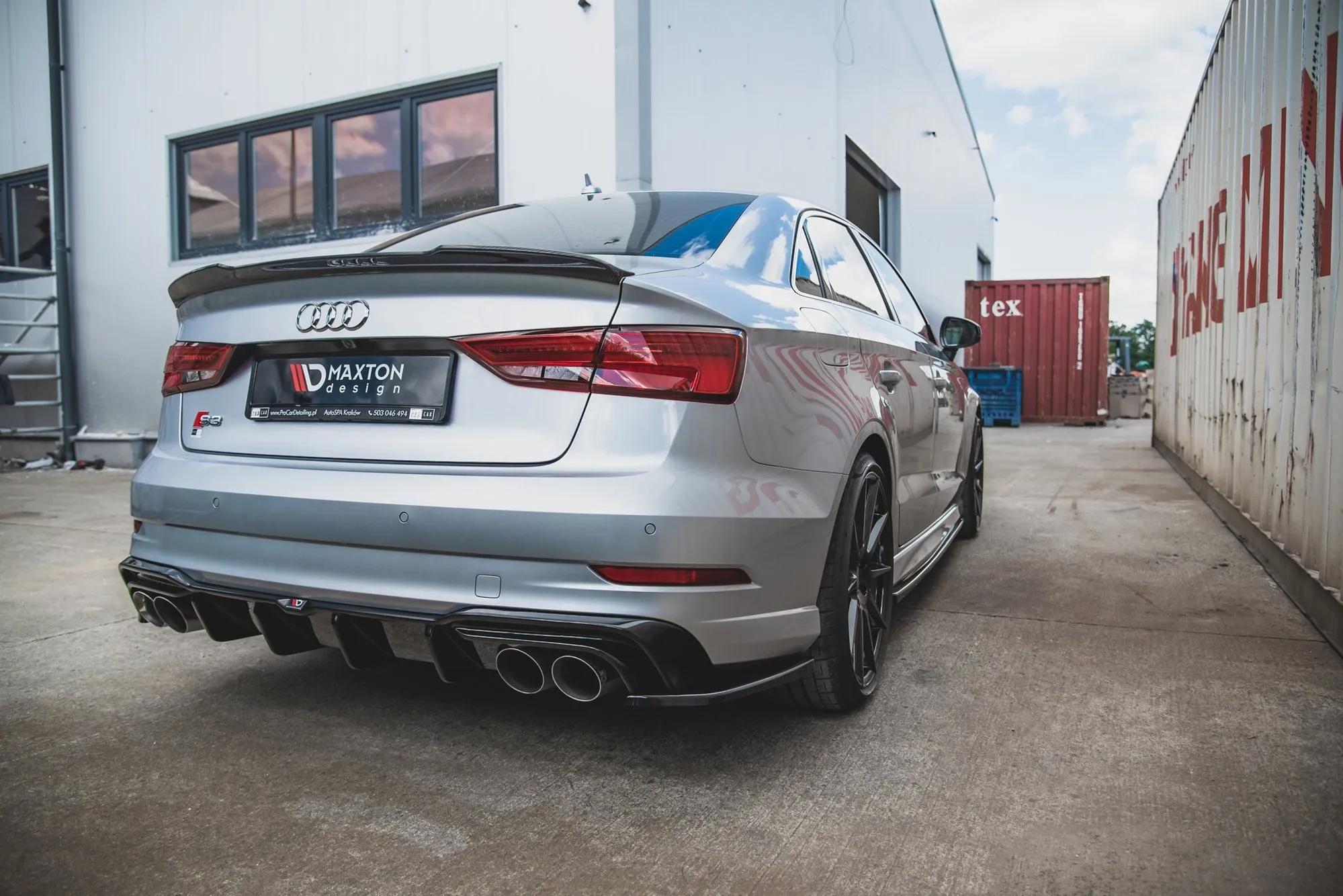 Diffuser Audi S3 Sedan 8V Facelift - Bilde 4