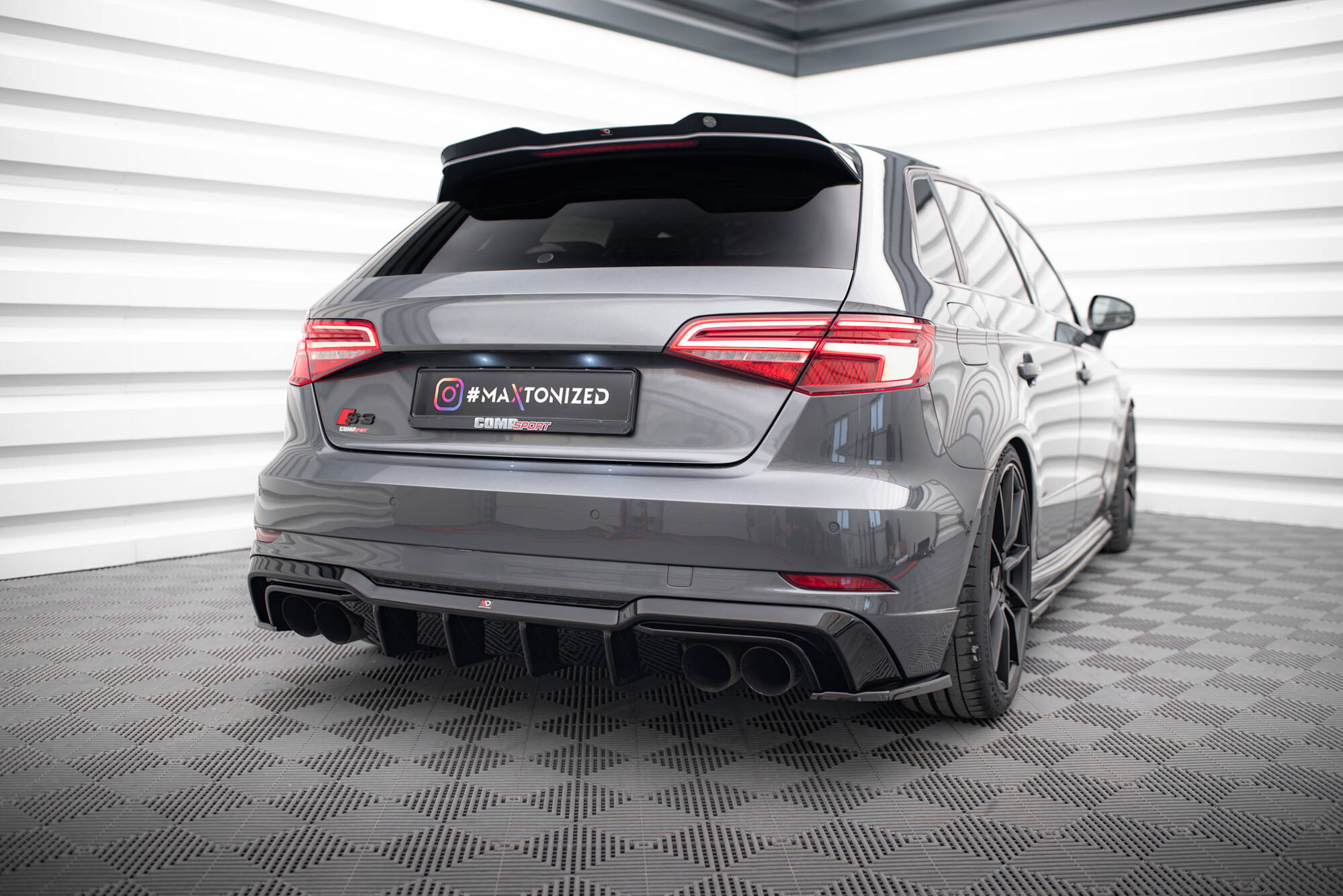 Diffuser Audi S3 Sportback 8V Facelift
