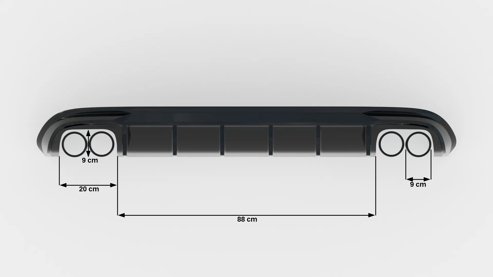 Diffuser Audi S4 Sedan / Avant B8 - Bilde 8