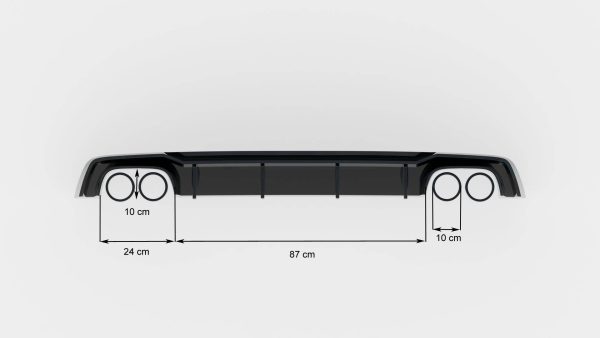 Diffuser Audi S5 F5 Coupe / Sportback