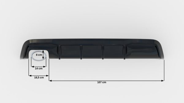 Diffuser BMW 1 M-Pack E82