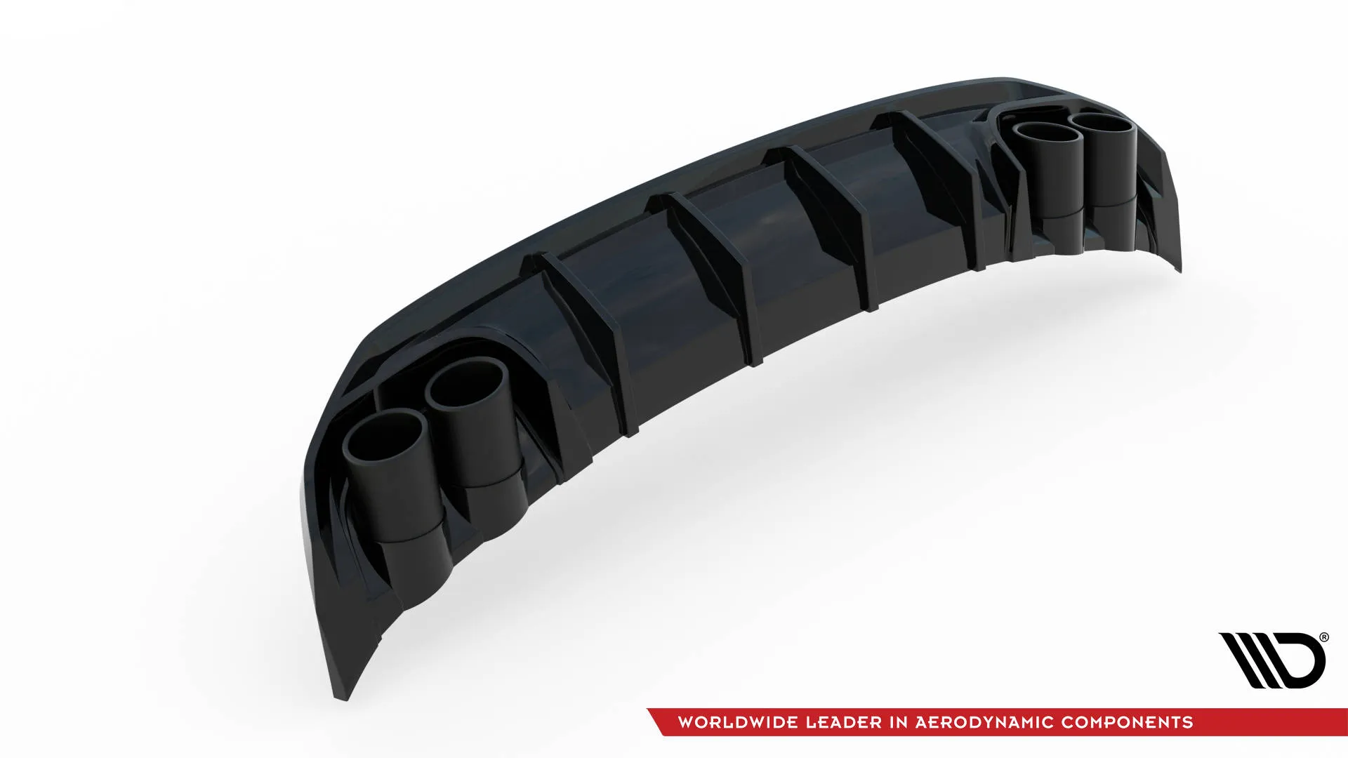 Baksplitter Med Eksosgrill Wydechu Audi A3 S-Line Sportback 8Y - Bilde 5