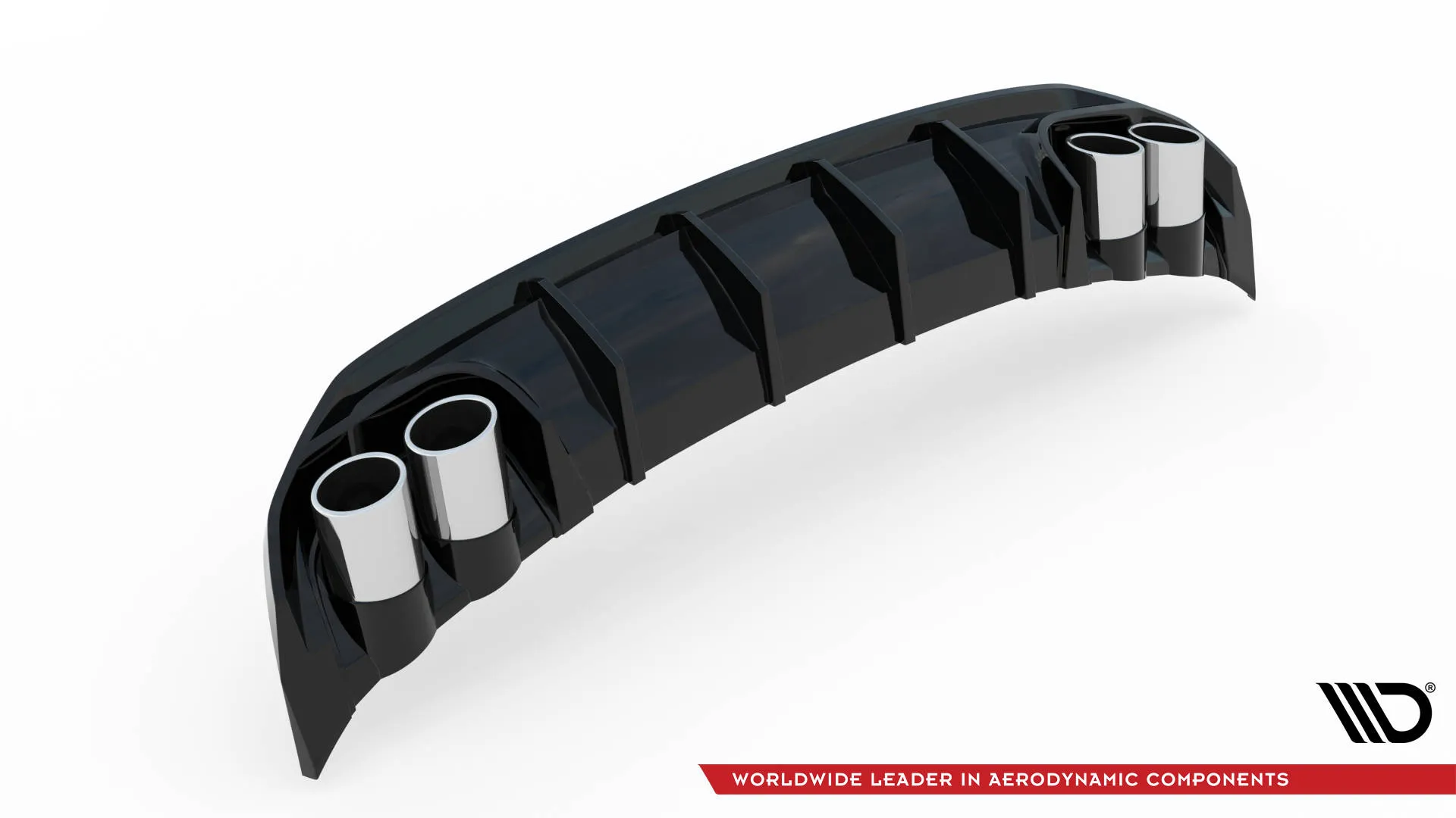 Baksplitter Med Eksosgrill Wydechu Audi A3 S-Line Sportback 8Y - Bilde 7