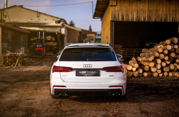 Baksplitter Med Eksosgrill Audi A6 S-Line / S6 C8 / C8 Facelift