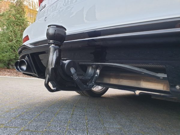 Baksplitter Med Eksosgrill Audi A6 S-Line / S6 C8 / C8 Facelift