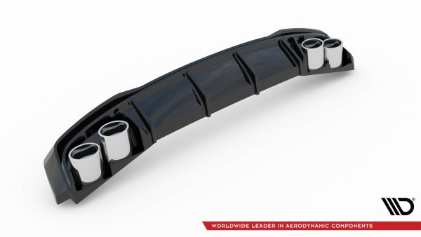 Baksplitter Med Eksosgrill Audi A7 S-Line C8 / S7 C8 / C8 Facelift / S7 Facelift