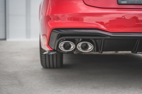 Baksplitter Med Eksosgrill Audi A7 S-Line C8 / S7 C8 / C8 Facelift / S7 Facelift