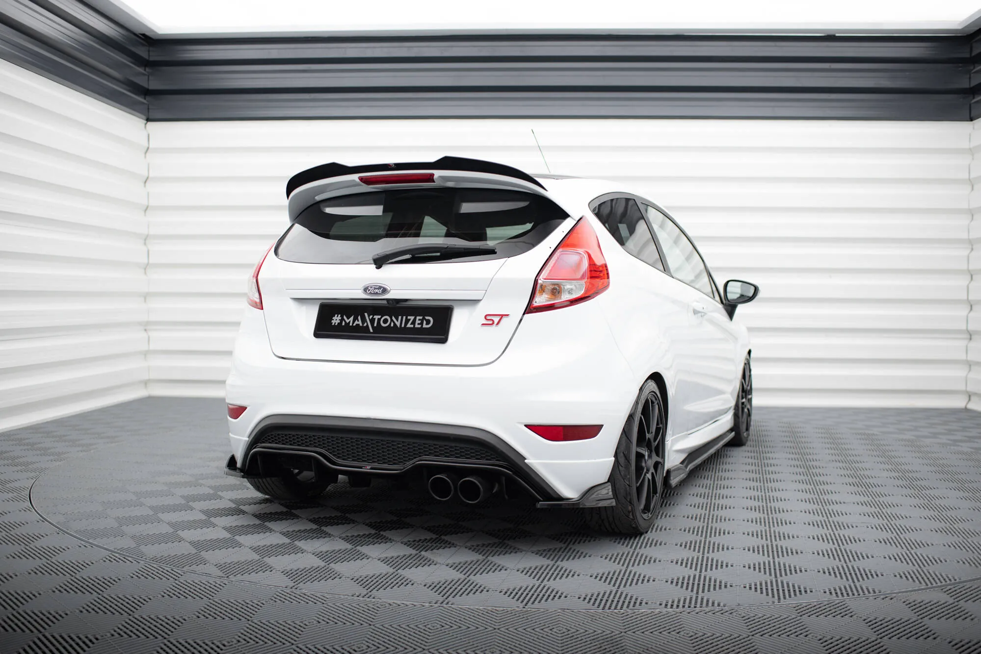 Diffuser Ford Fiesta ST (Wersja 3-drzwiowa) Mk7 Facelift