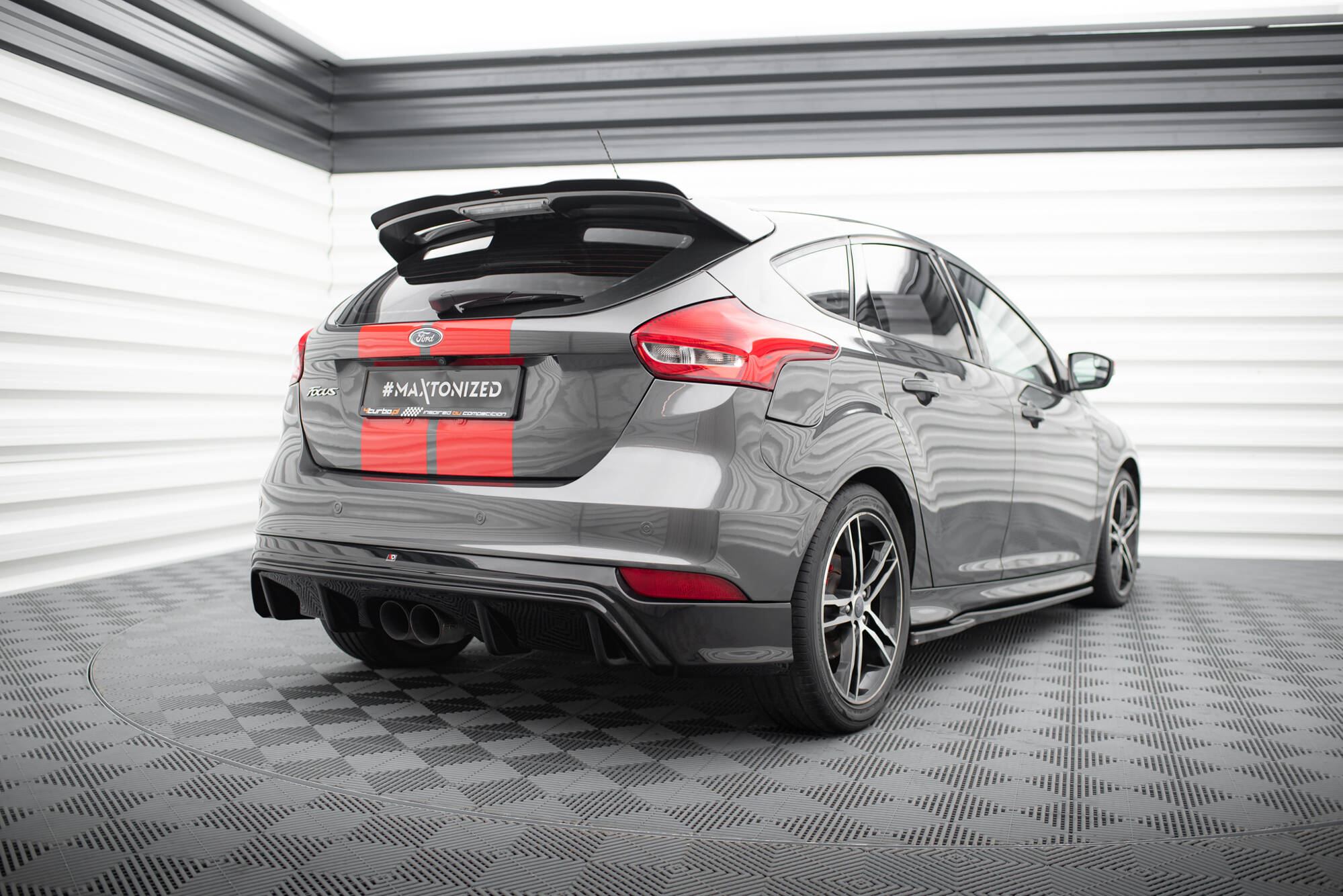 Diffuser Ford Focus ST Mk3 FL (RS-Look)