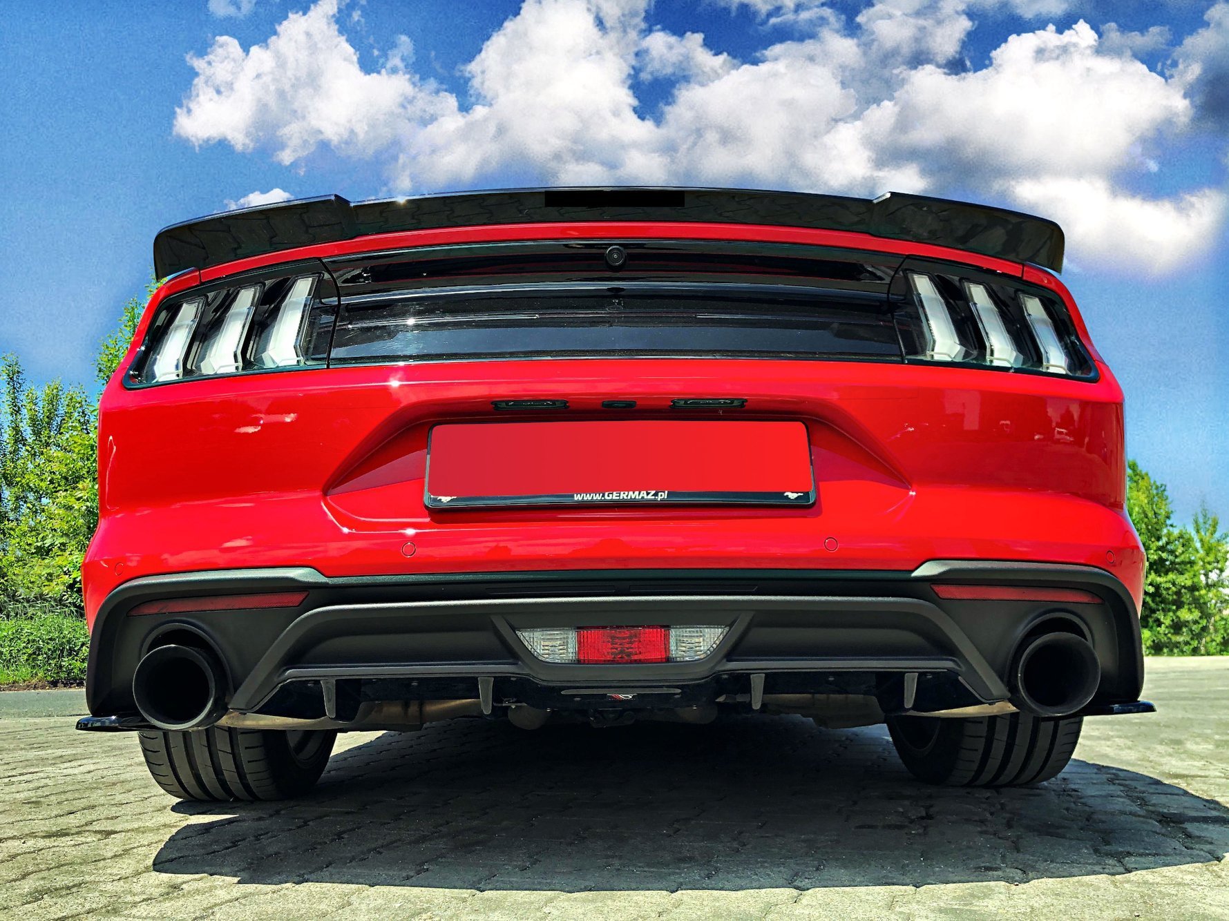 Diffuser Ford Mustang Mk. 6 Facelift