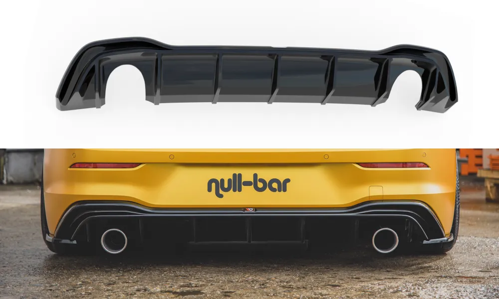 Diffuser (GTI LOOK) Volkswagen Golf Mk8