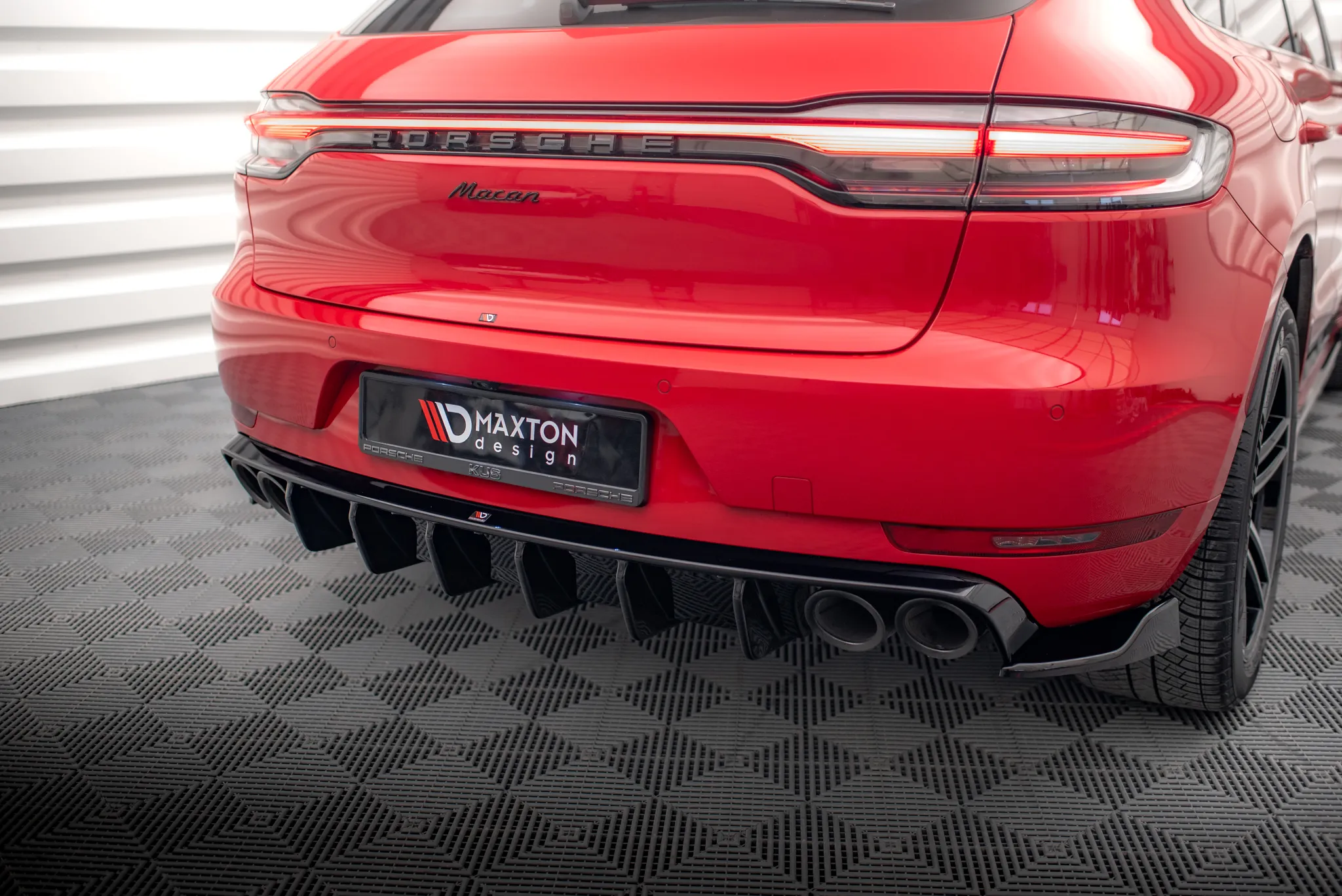 Diffuser Porsche Macan GTS / Sport Design Mk1 Facelift - Bilde 3
