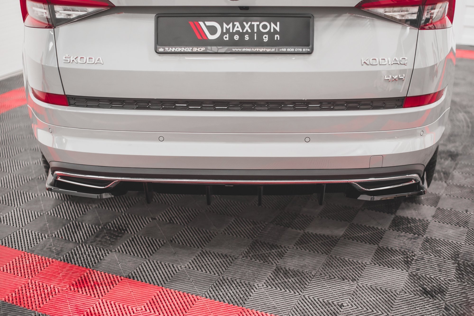 Diffuser Skoda Kodiaq Sportline Mk1 / Mk1 Facelift