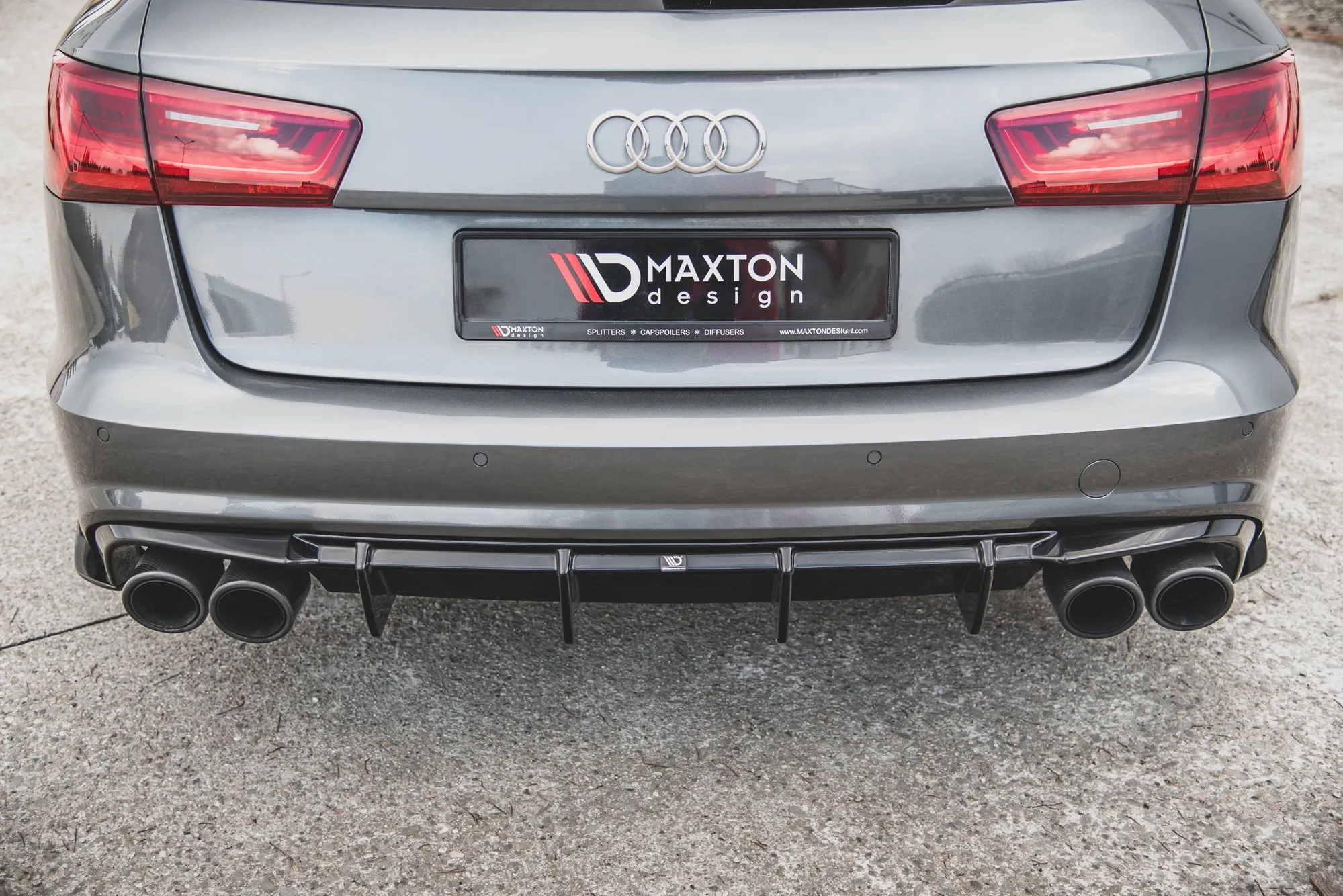 Diffuser V.1 Audi S6 C7 Facelift - Bilde 4