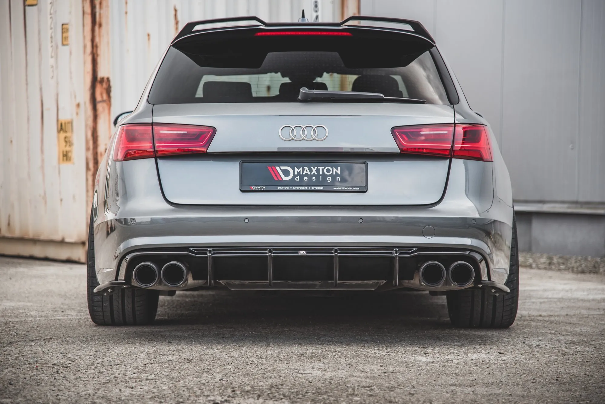 Diffuser V.1 Audi S6 C7 Facelift