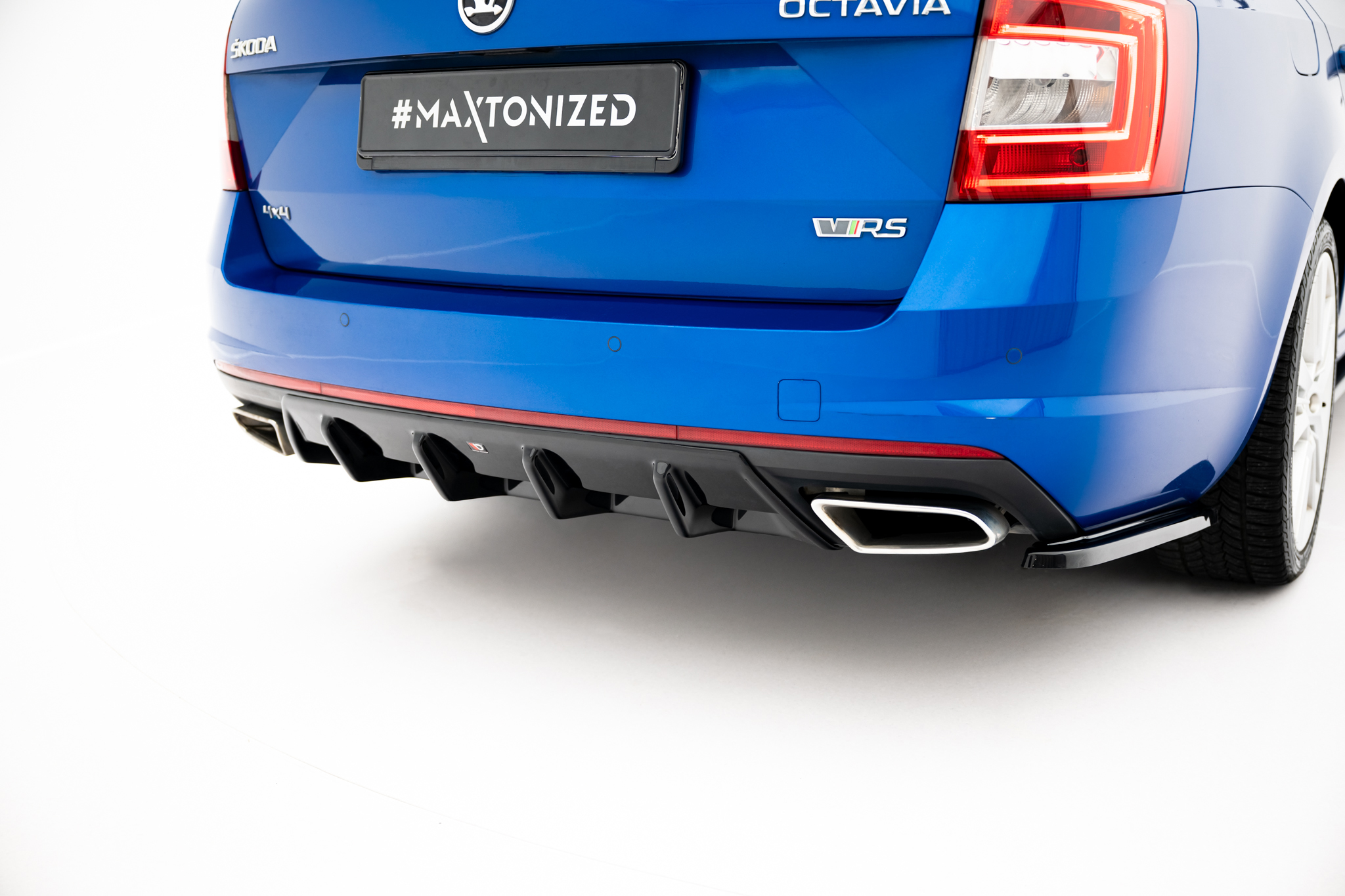 Diffuser V.1 Skoda Octavia RS Mk3 / Mk3 FL Hatchback / Kombi