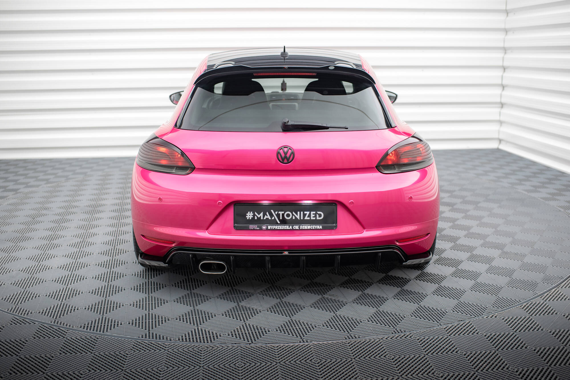 Diffuser V.1 Volkswagen Scirocco Mk3