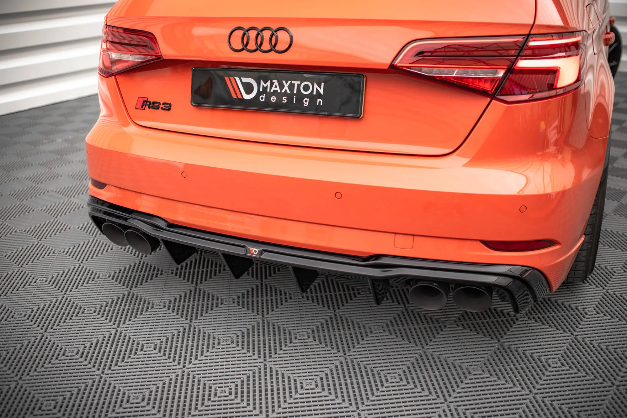 Diffuser V.2 Audi RS3 Sportback 8V Facelift
