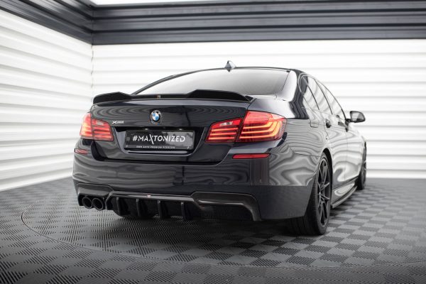 Diffuser V.2 BMW 5 M-Pack F10 / F11 (Versjon med dobbelt eksosanlegg på den ene siden)