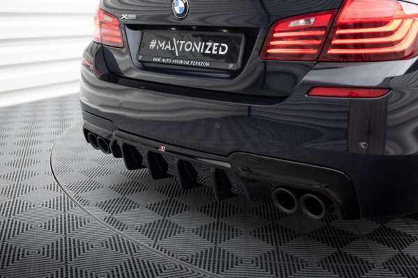 Diffuser V.2 BMW 5 M-Pack F10 / F11 (Versjon med to doble eksosanlegg)