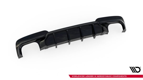 Diffuser V.2 BMW 5 M-Pack F10 / F11 (Versjon med to doble eksosanlegg)