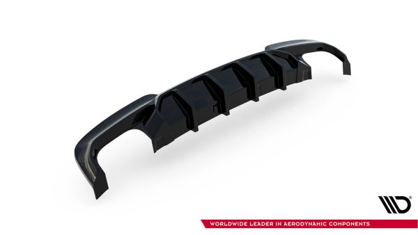 Diffuser V.2 BMW 5 M-Pack F10 / F11 (Versjon med to doble eksosanlegg)